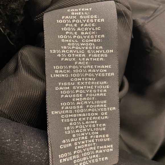 Vince Faux Suede Camuto Fall Winter Coat - Picture 5 of 11